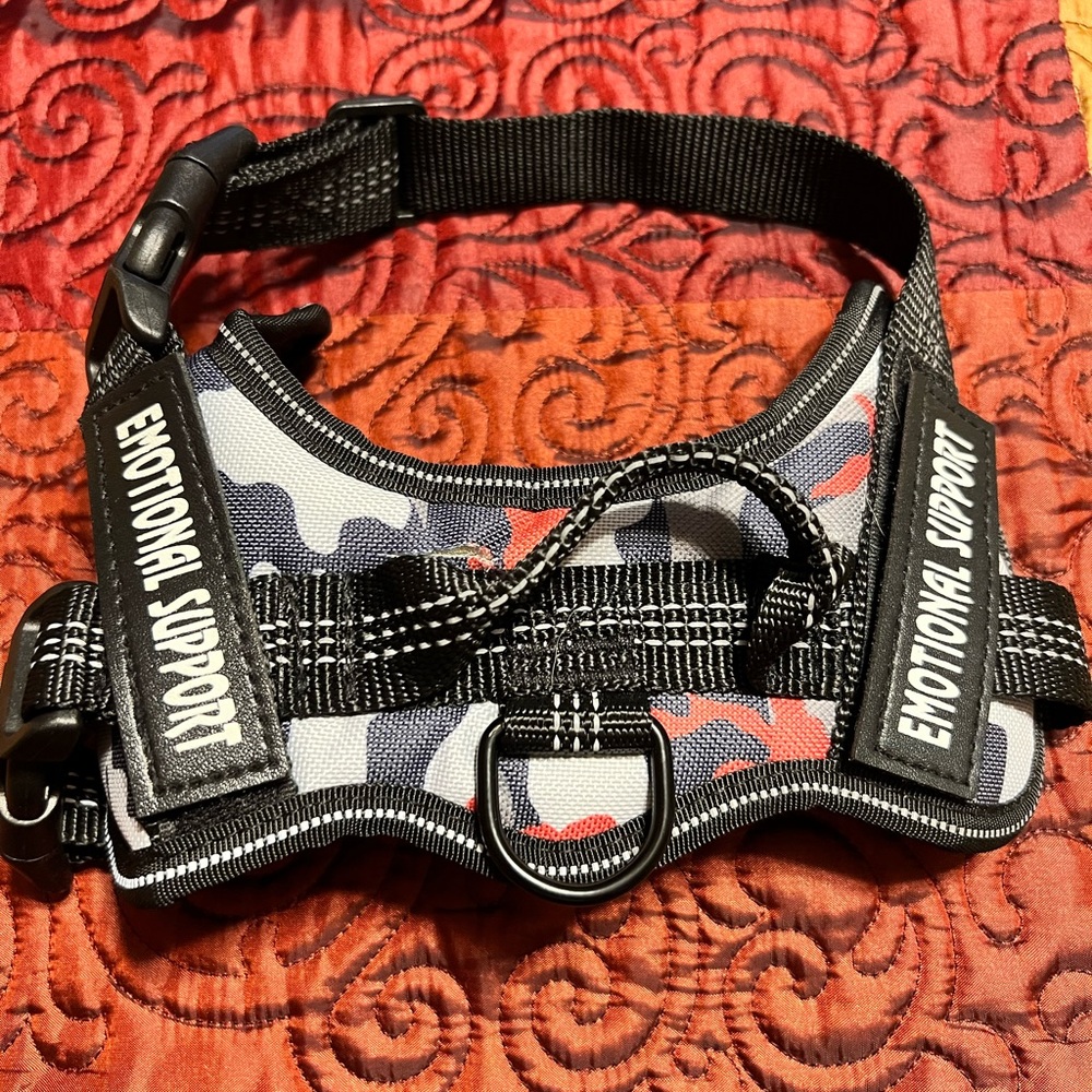Emotional support dog harness